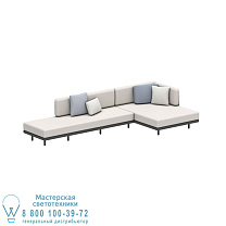 ALURA LOUNGE SET16A ЧЕРНЫЙ Royal Botania