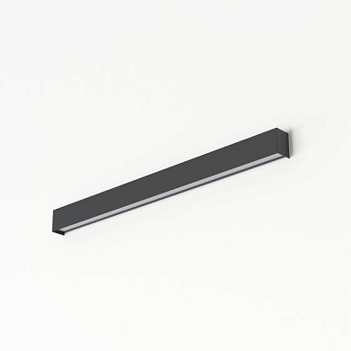 NW 7561 Nowodvorski Straight WALL LED GRAPHITE M Накладное бра серый