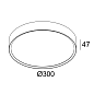 27950 9305 B Delta Light PR SPLITLINE M20/M26H - трековый светильник Multinova 30 Prism — фото 1