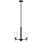 Shailene Light Mini Chandelier Black люстра 43670BK Kichler