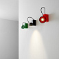 9277 Stilnovo Minibox AP LED бра с лампой для чтения коричневый — фото 2