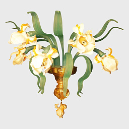 applique-iris-bianco Sogni Di Cristallo White Iris Настенный светильник