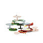 21507002 Rotary Tray Vitra Настольный органайзер с вращающимся подносом, светло-серый — фото 1