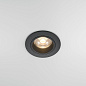 Встраиваемый светильник Maytoni FOCUS LED 12W 1220лм Черный DL125-L12-3K-B — фото 5