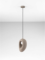 Stone Brown Polyurethane & Resin LED G9 1x5Watt 100-240Volt IP20 Bulb Excluded L:20 W:30 H:250 cm