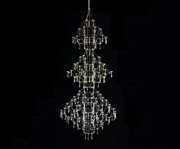 Люстра Kink Light Галанта хром 07894-60+80+100,02