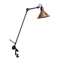 Lampe GRAS - 201 - lampe de table/abat-jour cuivre brut