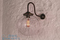 Riad Настенный светильник прямого света ручной работы Mullan Lighting MLWL219ANTBRS