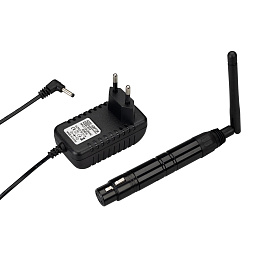 028417 Arlight Усилитель SMART-DMX-Receiver Black (5V, XLR3 Male, 2.4G)