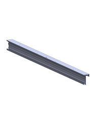 Система освещения Laminis L1 (Strip LED) F33 120 см Серый окрашенный Fabbian