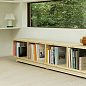 608230 Normann Copenhagen Plank Книжный шкаф из сосны, низкий — фото 2