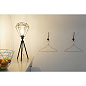 155540 SLV FENDA Table stand II E27 TL black настольная лампа — фото 16