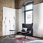 10346/2 Red Loft it Parentesi светильник на растяжке, 40Вт, красный;черный — фото 4