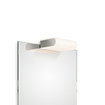 BOOK 1 LED - Satin-finished nickel / 15 cm