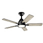 44" Arvada Fan Satin Black люстра-вентилятор 330090SBK Kichler — фото 5
