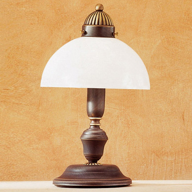 Kolarz Nonna 731.73.53 настольный светильник состаренная латунь ø20cm высота 32cm 1 лампа e27