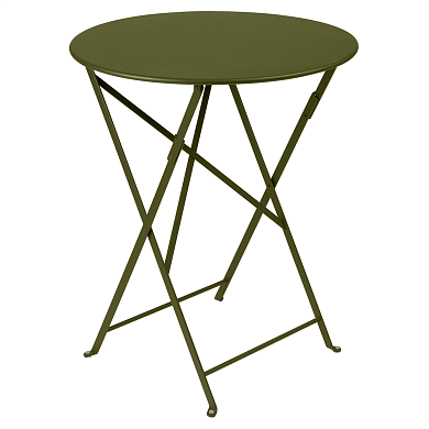 396047 Fermob Bistro Стол Ø60 см, Песто