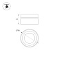 Оптический аксессуар Arlight LGD-ARTIFACT-LENS-R65 ARTIFACT — фото 1
