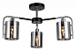 671/3P Chrome Escada Elegant потолочный светильник, 40Вт, хром;черный — фото 1