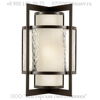 818181 Singapore Moderne Outdoor 19" Outdoor Wall Sconce уличный настенный светильник, Fine Art Lamps