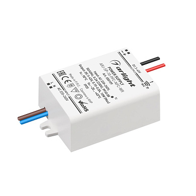 050109 Arlight LED драйвер ARJ-SP-10-PFC-NFC-WR (10W, 3-45V, 0.15-0.5A)