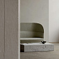 71009-002260 Audo Copenhagen Plinth Низкий журнальный столик 100x60 см, каррарский мрамор — фото 3