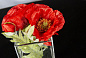 ETERNITY POPPY CUBE Цветочная композиция со стеклянной вазой VGnewtrend — фото 10