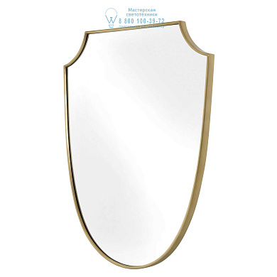 111586 Mirror Lola brushed brass finish Eichholtz