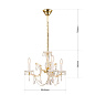 Люстра Orion Maria LU 2211/3 MT-gold — фото 6