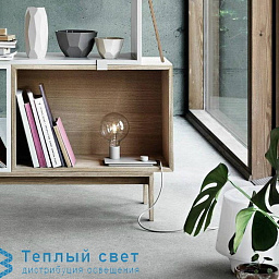 настольная лампа с регулятором яркости черная