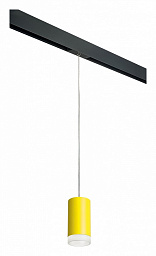 PRORP43330 Lightstar Rullo подвесной светильник с матовым цилиндрическим плафоном жёлтого оттенка для однофазного трека