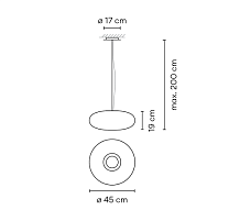 Vol,Pendant White