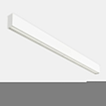 Lineal lighting system Infinite Pro 1136mm Surface Lens 90º 31.6W 3000K CRI 80 Black IP44 4334lm
