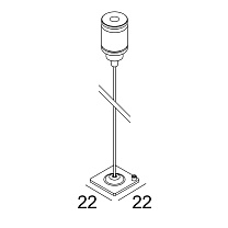 SLM - CABLE SUSPENSION SINGLE 1,6m