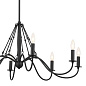 Freesia 8 Light Chandelier Textured Black люстра 52456BKT Kichler