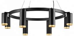 LR01887437440 Lightstar Rullo подвесной светильник с кольцом и цилиндрическими плафонами