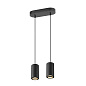 1006433 SLV ASTO TUBE PL GU10 2x10W black двойной подвесной светильник — фото 5