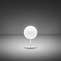 F07B27 01 Fabbian Lumi Sfera Stem TL S абажур со стеклянным плафоном белый — фото 1