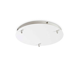285580 Ideal lux Rosoni потолочное основание стандартное на 3 вывода белого цвета