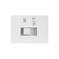 1007913 SLV D-RING WL M PHASE 2700/3000K black настенный светильник — фото 2