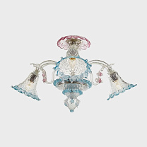 Apollo Original Edition Ceiling Lamp Розовый и голубой / 3 / Хром