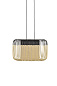 Подвесной светильник Forestier Bamboo oval — фото 7