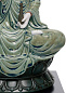1001941 Lladro Kwan Yin фарфоровая статуэтка богини, сидящей в медитативной позе — фото 1