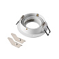 1007342 SLV NEW TRIA® 75 mount. ring round white монтажное кольцо — фото 2