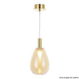 GAUDI SP4W LED AMBER Crystal Lux GAUDI подвесной светильник с каплевидным корпусом янтарного оттенка