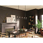 Torvee 42" 5 Light Linear Chandelier Black люстра 52425BK Kichler — фото 3