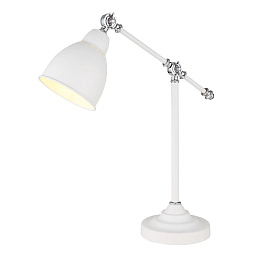 A2054LT-1WH Arte Lamp BRACCIO настольная лампа с регулируемым плафоном на основании