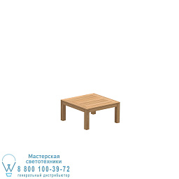 Приставной столик XQI 70x70см, тик Royal Botania