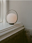 New Works Lantern Портативная настольная лампа, черное основание с матовое белое опаловое стекло — фото 6