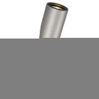 настенный светильник серебристого цвета конической формы